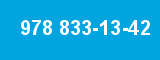 978 833-13-42